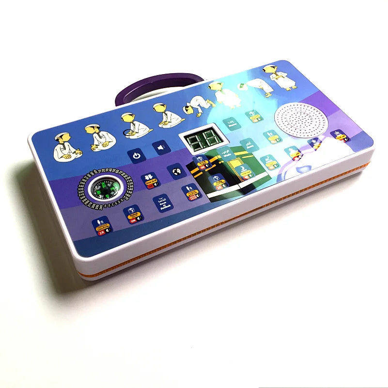 Talking Prayer Mat Educational Interactive Rug Salah Muslim Kids Gift Islam Electronic Worship Blanket Compass Islamic Carpet