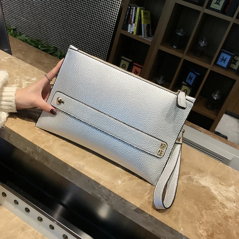 Fashion Luxury Handbag Women Bags PU Leather Designer ladies Evening Envelope Bag Female Day Clutches 2023 new lady Clutch purse