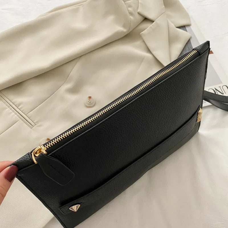 Fashion Luxury Handbag Women Bags PU Leather Designer ladies Evening Envelope Bag Female Day Clutches 2023 new lady Clutch purse
