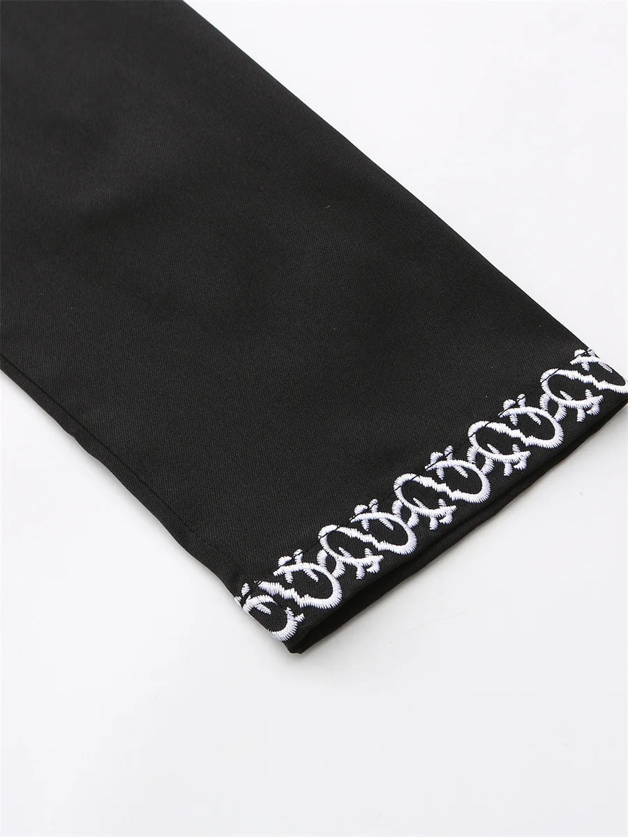 Men's Hooded Ramadan Robe Kaftan Muslim Thobe Long Sleeve Embroidered Islamic Casual Loose Dress for Saudi Arabia