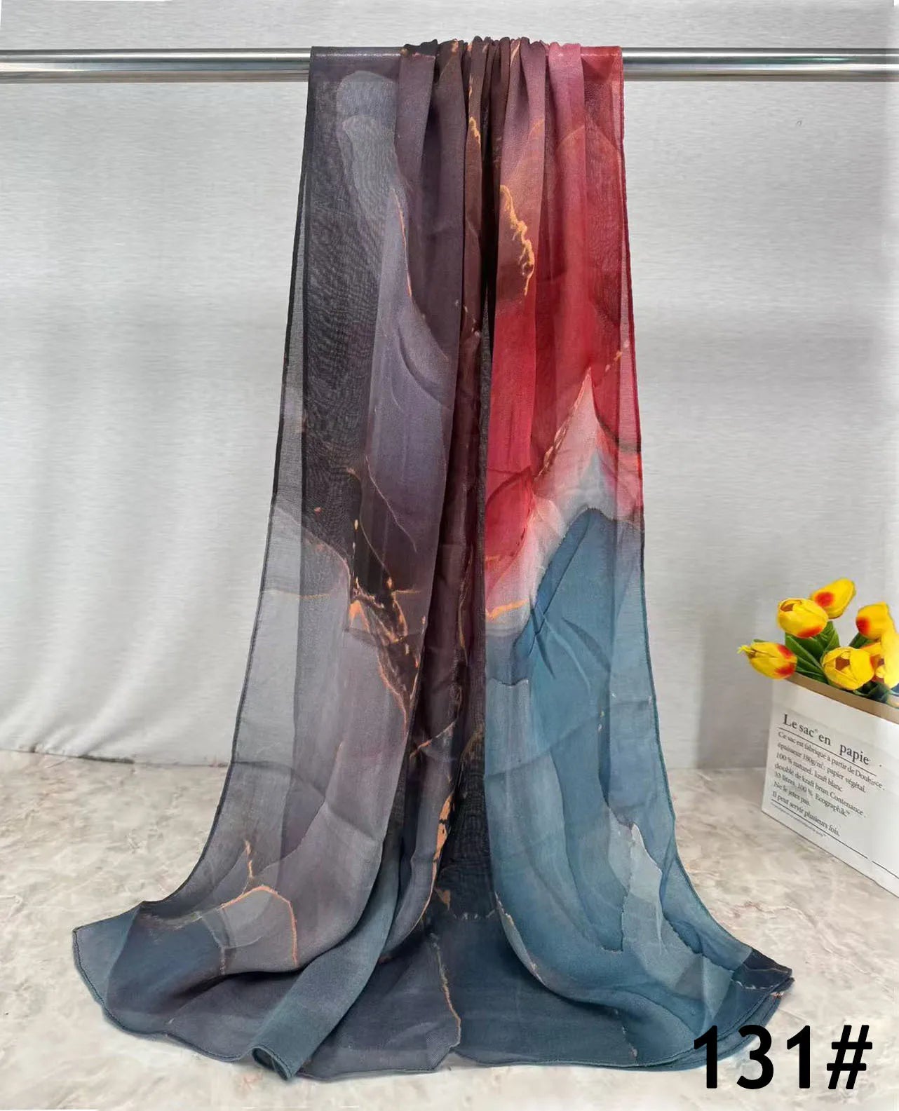 168colors Modal Print Hijab Scarf Premium Soft Breathable Muslim Fashion Headscarf Head Scarf Headwraps for Women Hijabs Turban