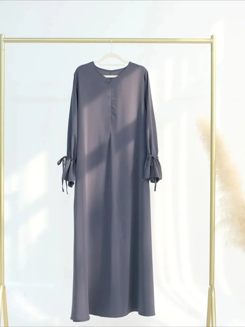 Eid Muslim Dress for Women Abaya Bow Jalabiya Ramadan Lace Up Vestidos Largos Islam Arab Long Robe Morocco Dubai Kaftan 2026