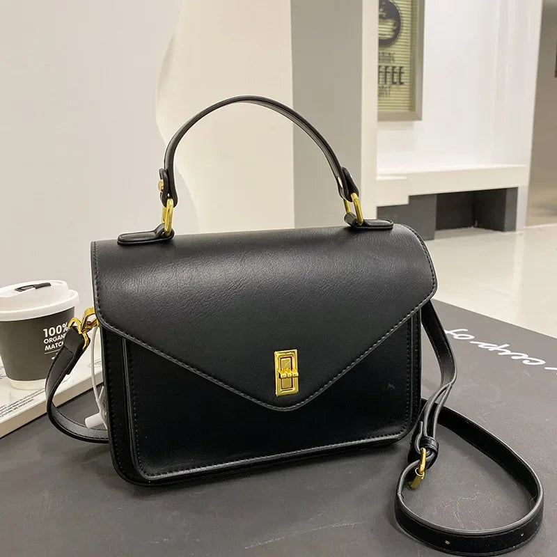 Fashion Women messenger bags design PU leather ladies Handbag female Shoulder Crossbody bags female big totes Elegant briefcase