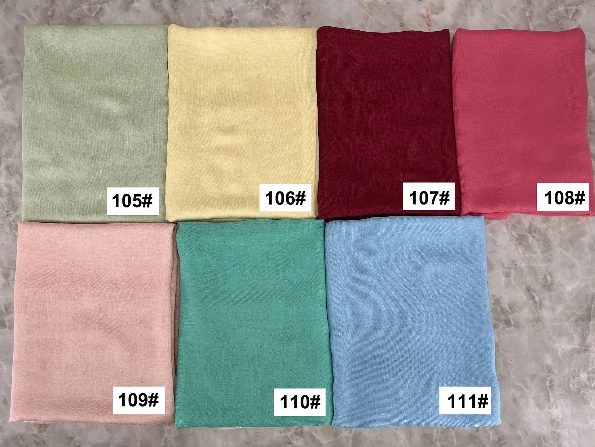 colors Modal Hijab Scarf Rayon Cotton Hijabs for Women Plain Shawls Scarf Muslim Fashion Headscarf Islamic Turban Headband