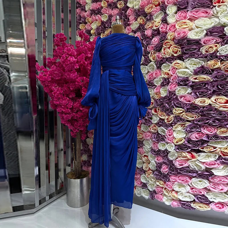 Eid Silky Muslim Women Party Dreses Jalabiya Ramadan Abaya Dubai Evening Long Dresses Vestidos Largos Arab Robe Morocco Kaftan