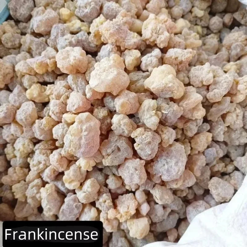 Premium Natural Resin Incense Pack: Frankincense & Myrrh for Stress Relief, Dragon's Blood, Benzoin, Gum Arabic. 100% Pure,