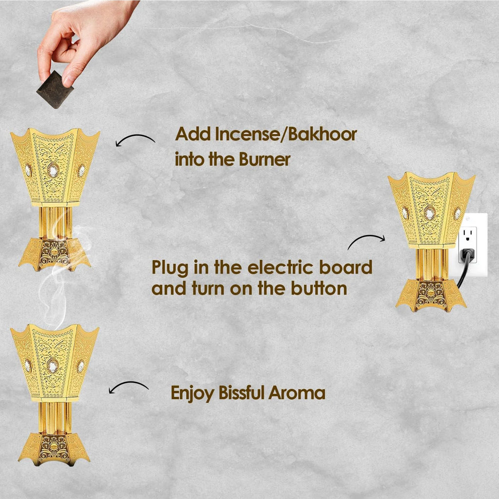 High Grade Premium Incense, Incense Bar of Sandalwood Powder, Oud Powder, Musk and Perfumery Sugar | 9 Bricks Assorted Scents