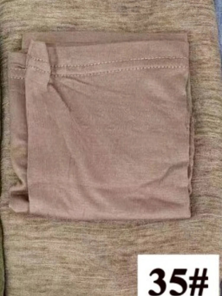 Rayon Cotton Hijab with Inner Cap Set Premium Wrinkle Scarf Headscarf Shawl Dirty Dyed Vintage Soft Muslim Turban Hijabs Women