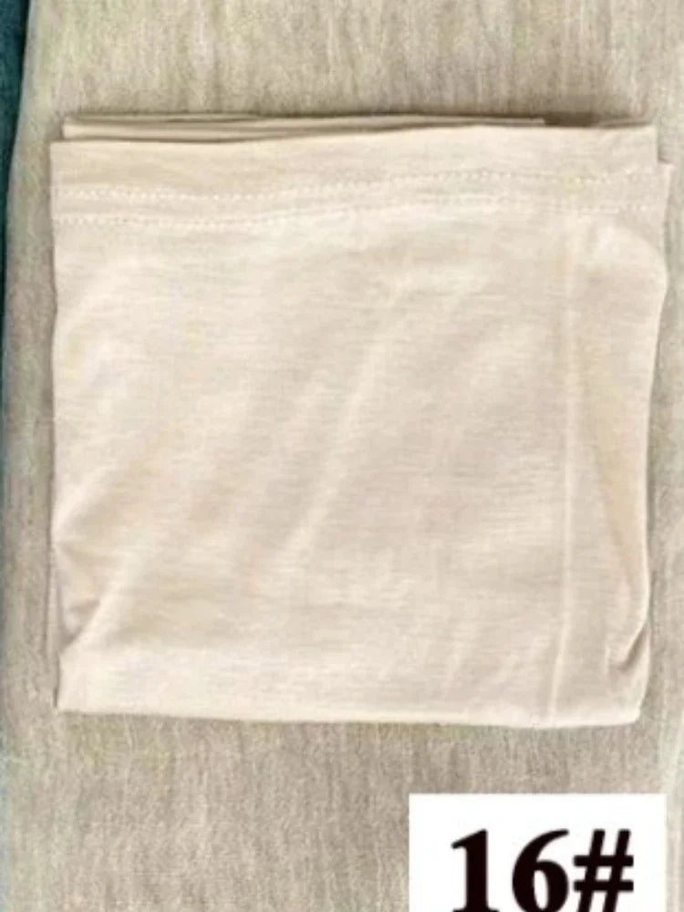 Rayon Cotton Hijab with Inner Cap Set Premium Wrinkle Scarf Headscarf Shawl Dirty Dyed Vintage Soft Muslim Turban Hijabs Women