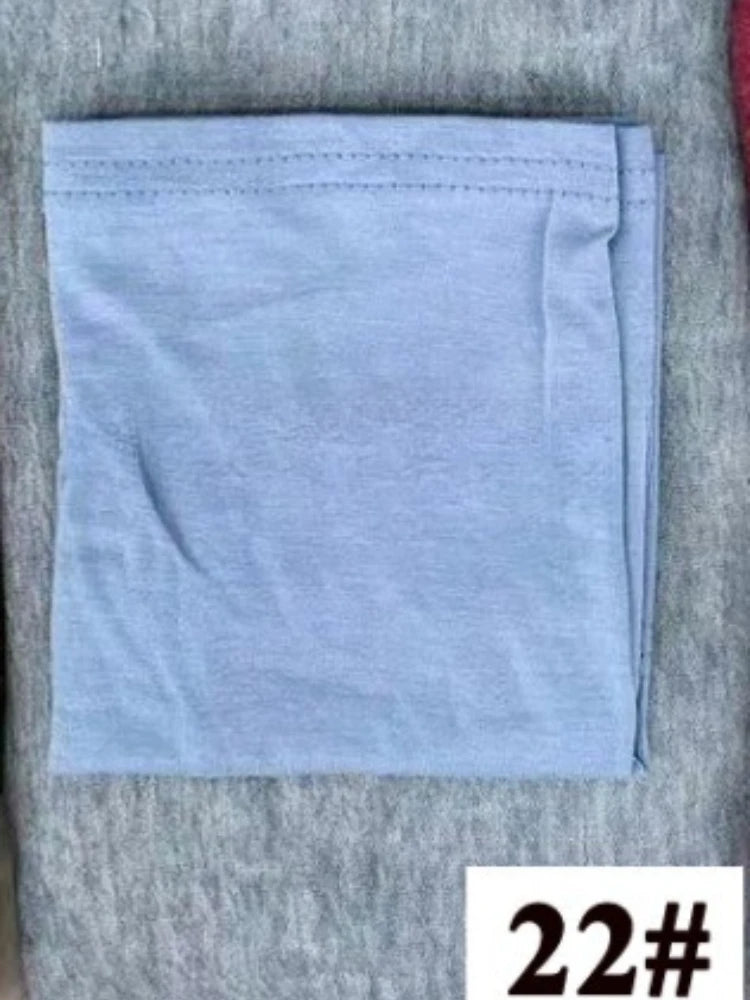 Rayon Cotton Hijab with Inner Cap Set Premium Wrinkle Scarf Headscarf Shawl Dirty Dyed Vintage Soft Muslim Turban Hijabs Women