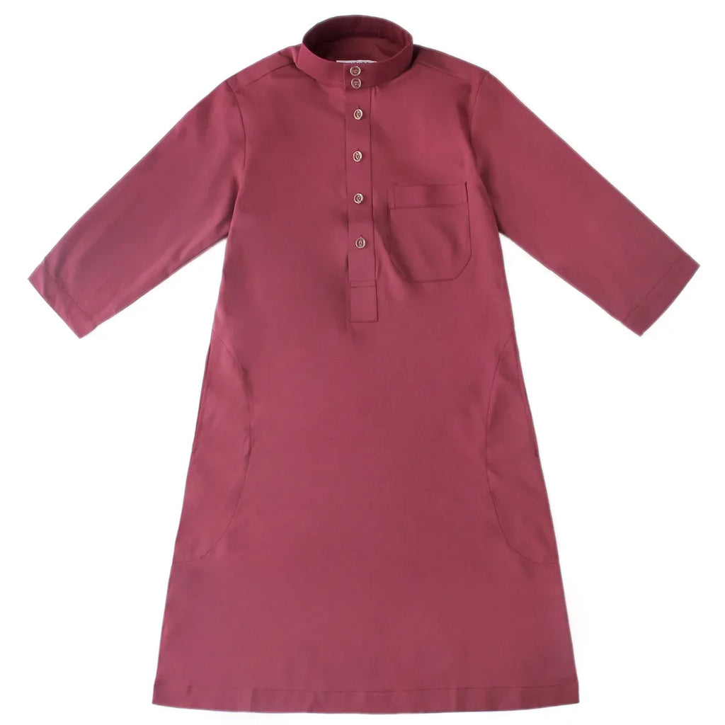 Muslim Saudi Arab Boys Robe Kids Abaya Kaftan Prayer Islam Ramadan Clothing Long Sleeve Thobe Middle East Teenage Dress Dubai