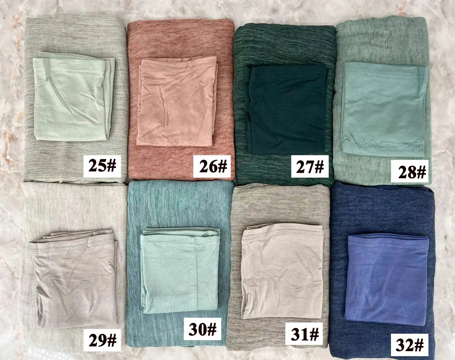 Rayon Cotton Hijab with Inner Cap Set Premium Wrinkle Scarf Headscarf Shawl Dirty Dyed Vintage Soft Muslim Turban Hijabs Women