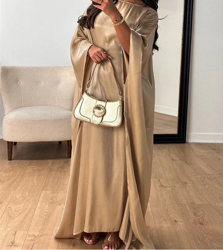 Maxi Dress Kebaya Abayas For Women Kaftan Robe Musulmane Femme Vestidos