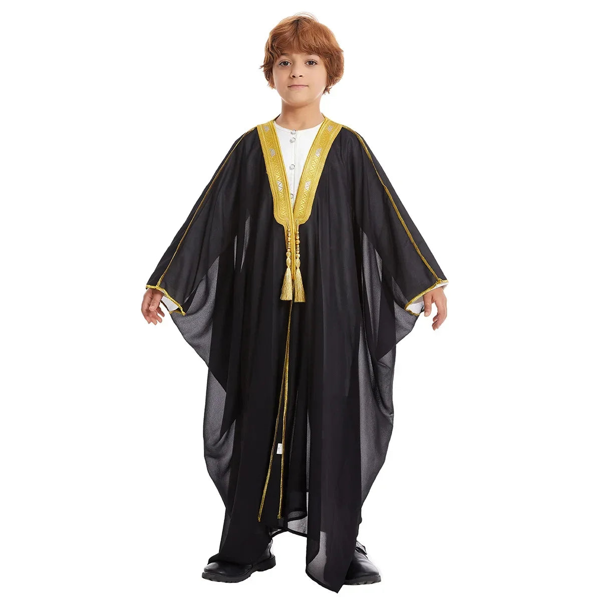 Eid Muslim Boys Jubba Thobe Children Open Abaya Prayer Kaftan Ramadan Morocco Jubba Modest Islamic Dubai Saudi Abayas Thobe