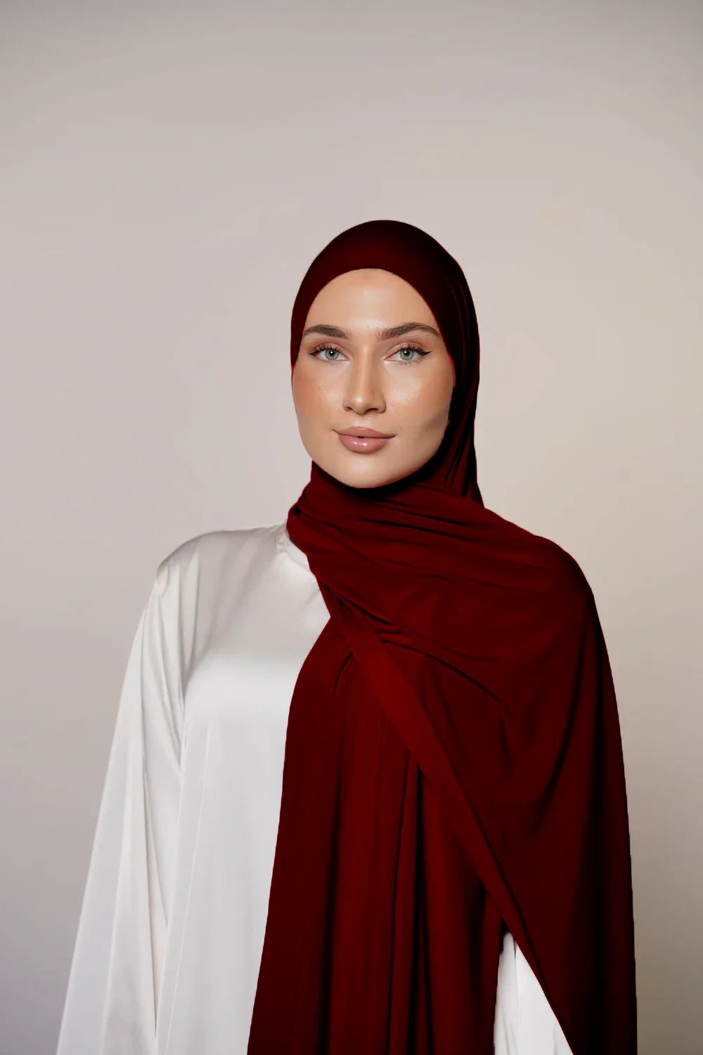 New Premium Jersey Line Hijab Bicolor Hijabs for Women Scarf Medina Silk Hijab Muslim Fashion Turban Femme Head Wrap for Women