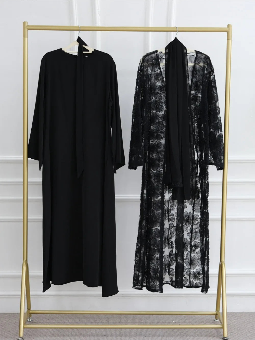 Eid Women Abaya Muslim Cardigan Dress Beading Flower Jalabiya Ramadan Vestidos Largos Islam Arab Long Robe Morocco Kaftan 2026