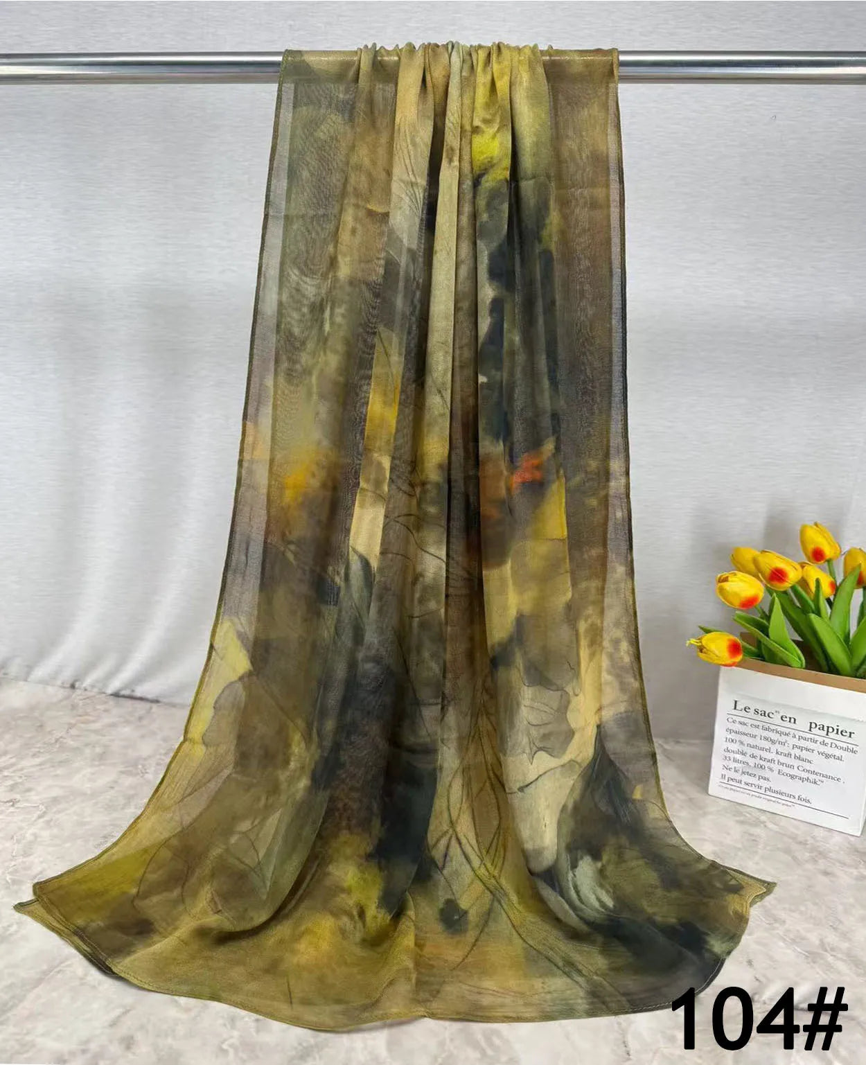 168colors Modal Print Hijab Scarf Premium Soft Breathable Muslim Fashion Headscarf Head Scarf Headwraps for Women Hijabs Turban