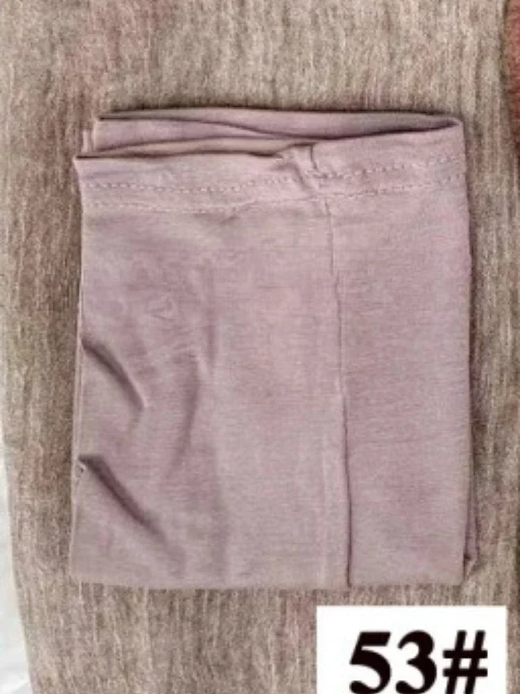 Rayon Cotton Hijab with Inner Cap Set Premium Wrinkle Scarf Headscarf Shawl Dirty Dyed Vintage Soft Muslim Turban Hijabs Women