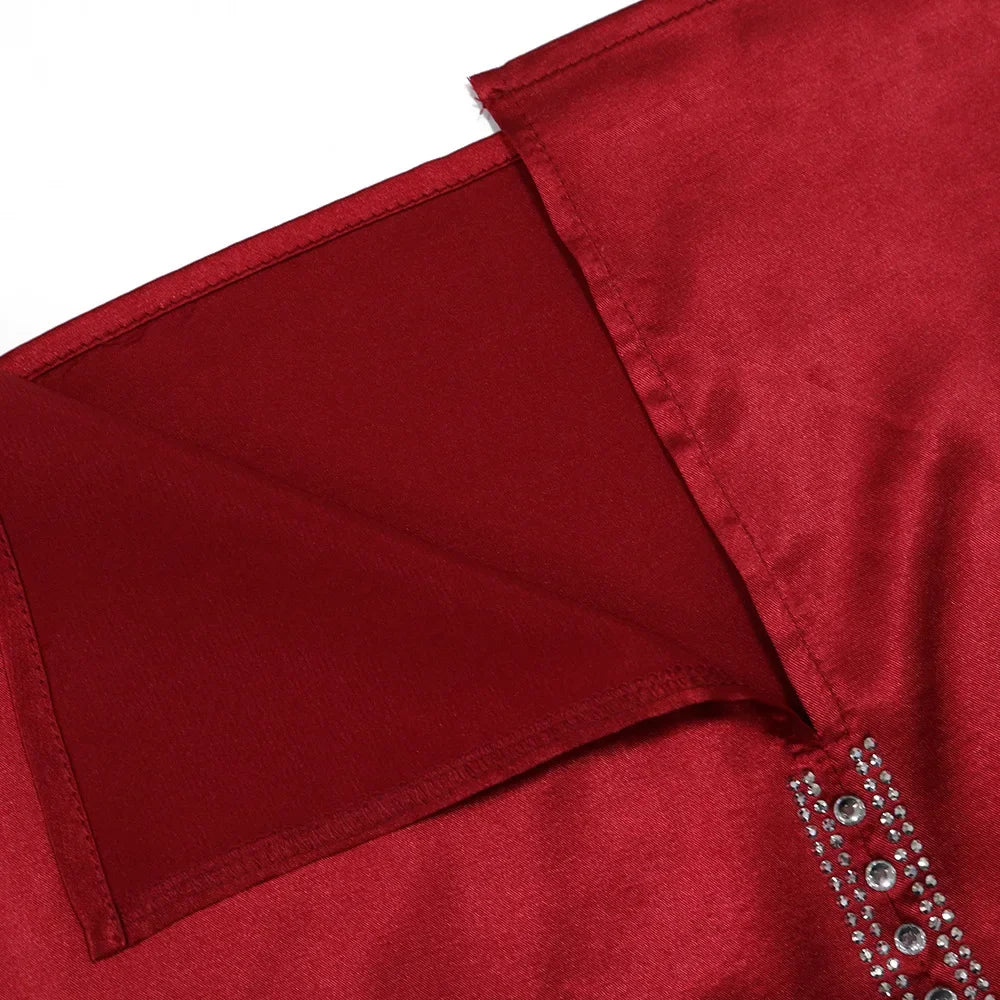 Muslim Set Dress Women Four-season Commute Muslim Set Fashion Party Dubai Turkey Long Sleeve Chiffon Cardigan Dress and Vest 2ps