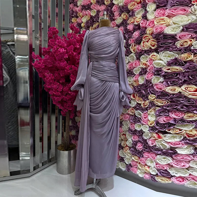 Eid Silky Muslim Women Party Dreses Jalabiya Ramadan Abaya Dubai Evening Long Dresses Vestidos Largos Arab Robe Morocco Kaftan