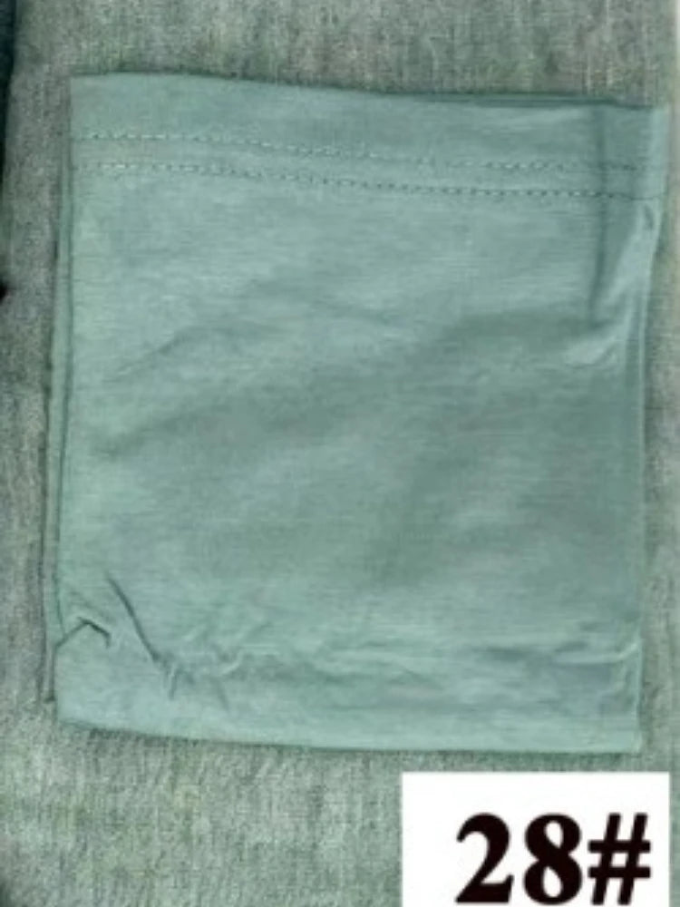 Rayon Cotton Hijab with Inner Cap Set Premium Wrinkle Scarf Headscarf Shawl Dirty Dyed Vintage Soft Muslim Turban Hijabs Women