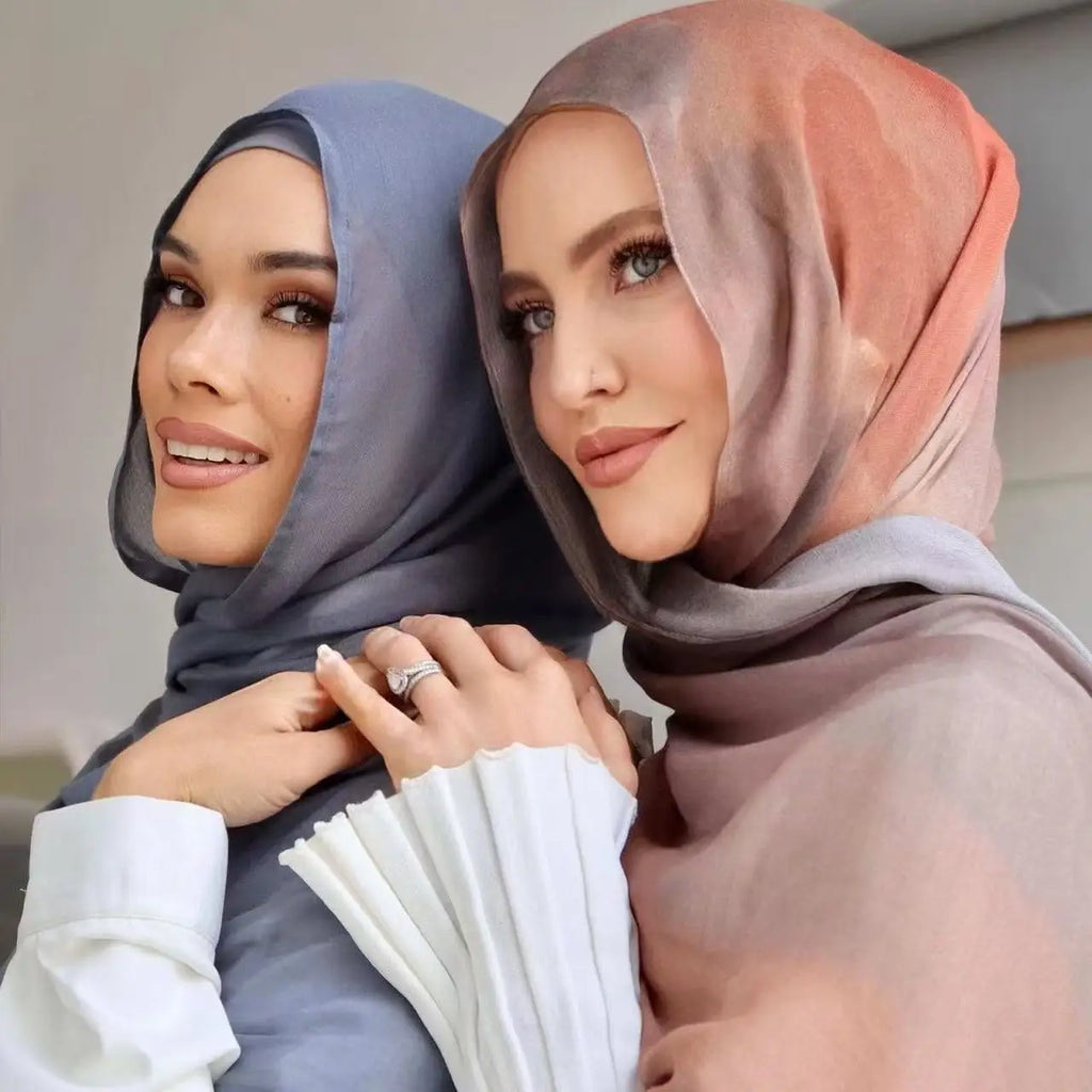 168colors Modal Print Hijab Scarf Premium Soft Breathable Muslim Fashion Headscarf Head Scarf Headwraps for Women Hijabs Turban