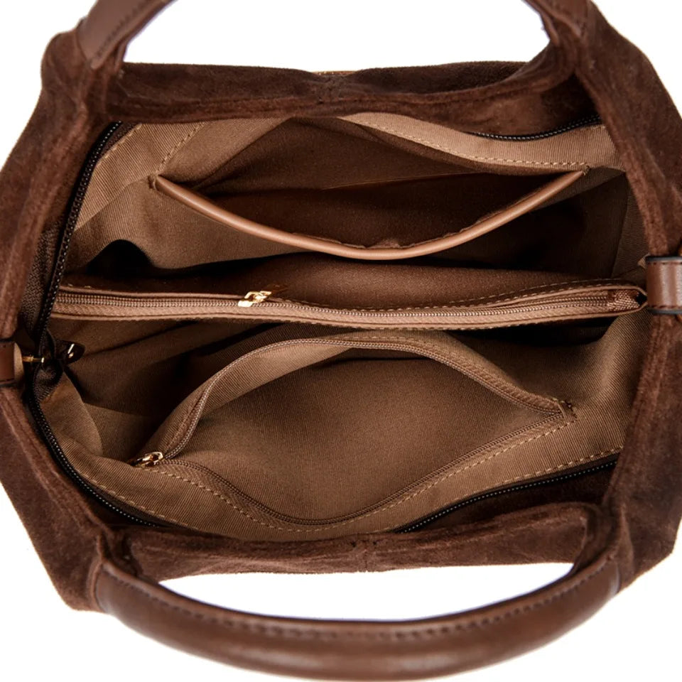 Genuine Brand Faux Suede Handbags Soft High Quality Women Bag Small Casual Female Messenger Shoulder Bag Ladies Crossbody Bag