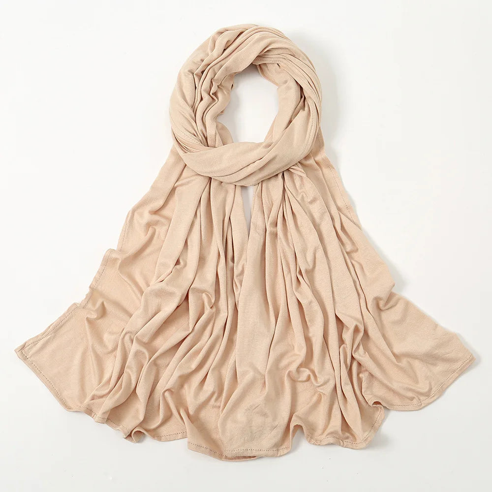 Premium Jersey Hijab Scarf For Muslim Women Turban Femme Africaine Hijabs For Woman Head Wrap Hoofddoek Headscarf Ramadan