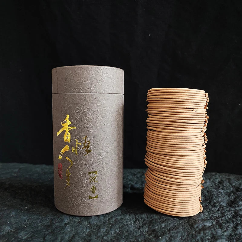 120 Plate/box Natural Sandalwood Lavender Coil Incense Aromatherapy Buddha Yoga Incense Indoor Burning Home Fragrance