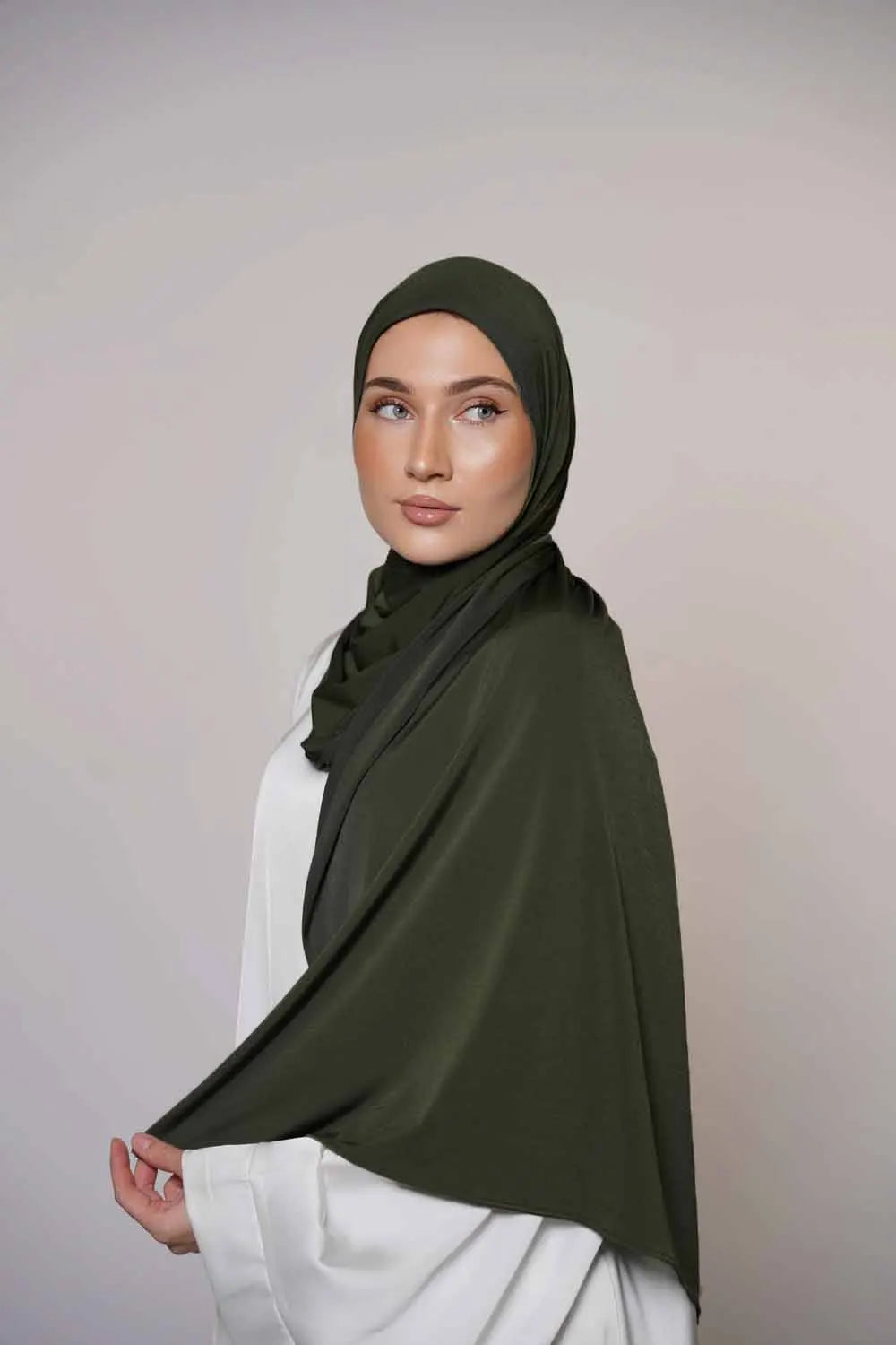 New Premium Jersey Line Hijab Bicolor Hijabs for Women Scarf Medina Silk Hijab Muslim Fashion Turban Femme Head Wrap for Women