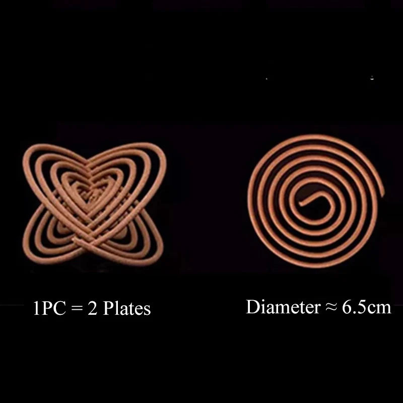 120 Plate/box Natural Sandalwood Lavender Coil Incense Aromatherapy Buddha Yoga Incense Indoor Burning Home Fragrance