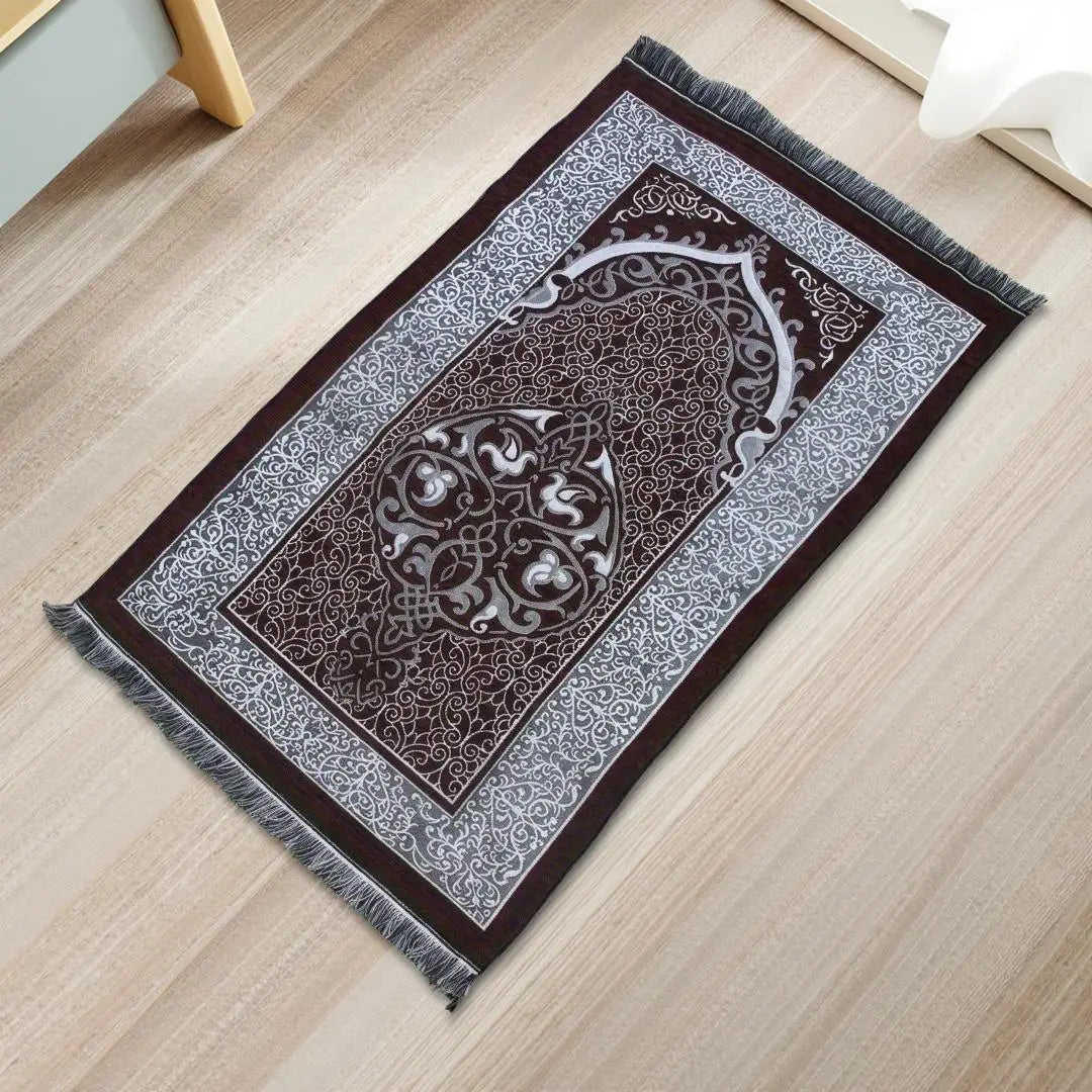 Muslim Prayer Rug Islamic Turkish Prayer Rugs Prayer Mat for Women and Men Great Ramadan Gifts Islam Carpet Portable Muslims Mat
