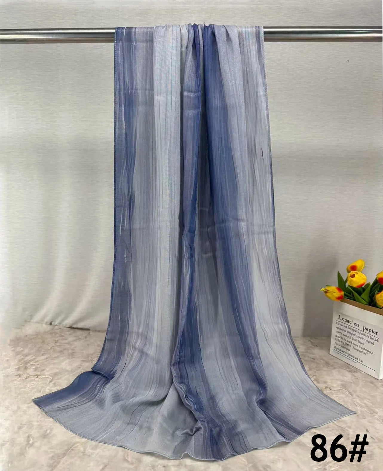 168colors Modal Print Hijab Scarf Premium Soft Breathable Muslim Fashion Headscarf Head Scarf Headwraps for Women Hijabs Turban