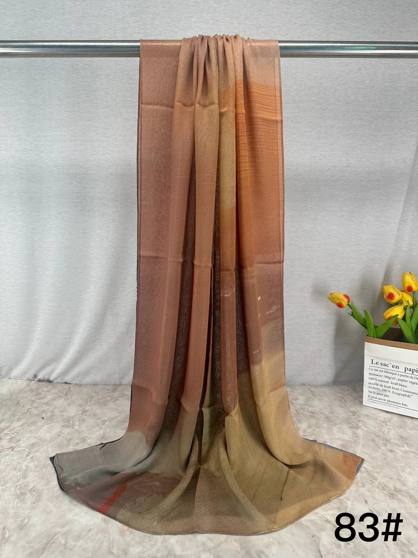 168colors Modal Print Hijab Scarf Premium Soft Breathable Muslim Fashion Headscarf Head Scarf Headwraps for Women Hijabs Turban