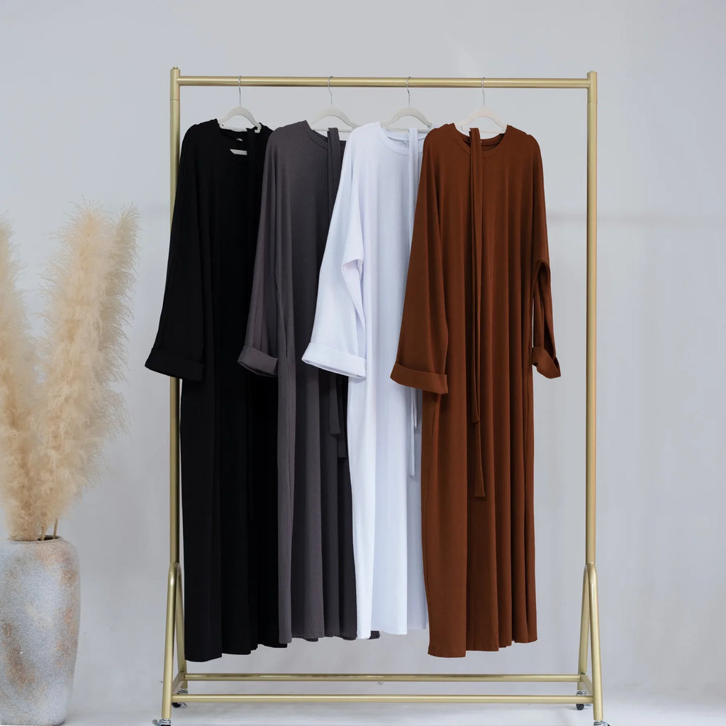 Autumn Muslim Dress for Women Abaya Turkey Loose Modest Long Dresses Jalabiya Morocco Dubai Abayas Kaftan Vestidos Arab Robe