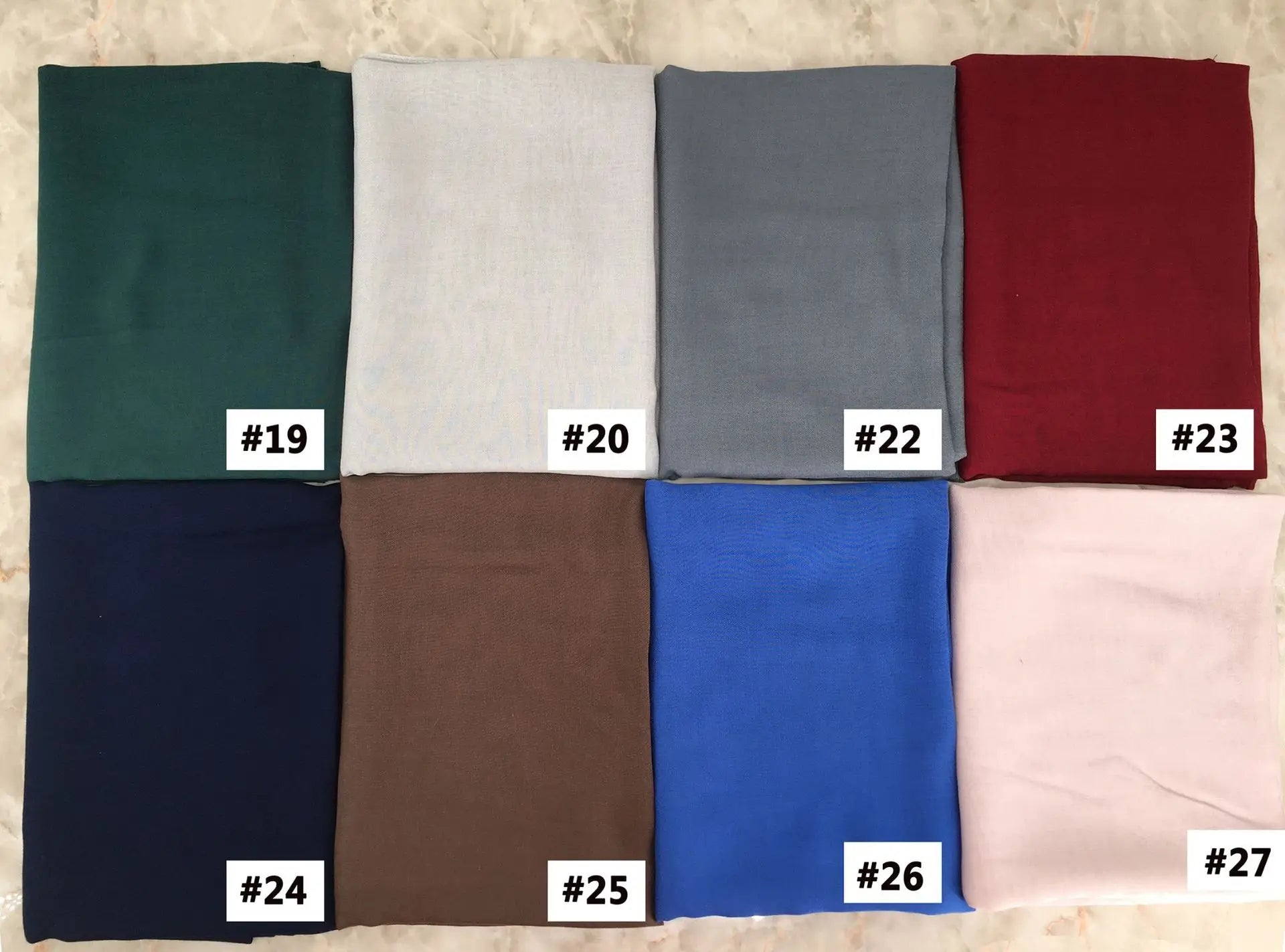 colors Modal Hijab Scarf Rayon Cotton Hijabs for Women Plain Shawls Scarf Muslim Fashion Headscarf Islamic Turban Headband