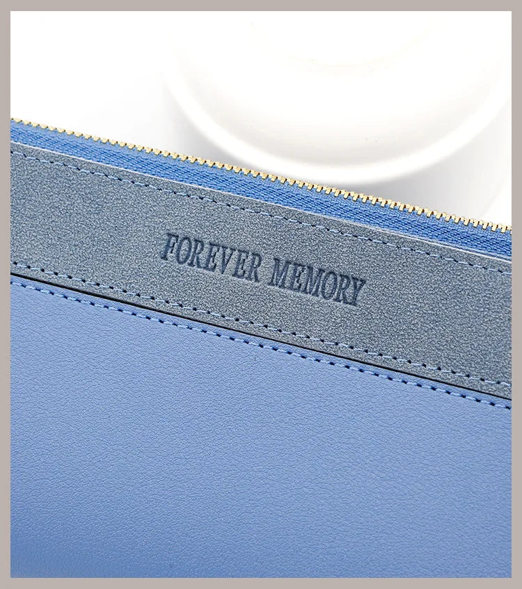 New Women Long Wallets Handbag Zipper Coin Pocket Female Purse Photo Holder Credit Card Holder Women's Clutch Wallet