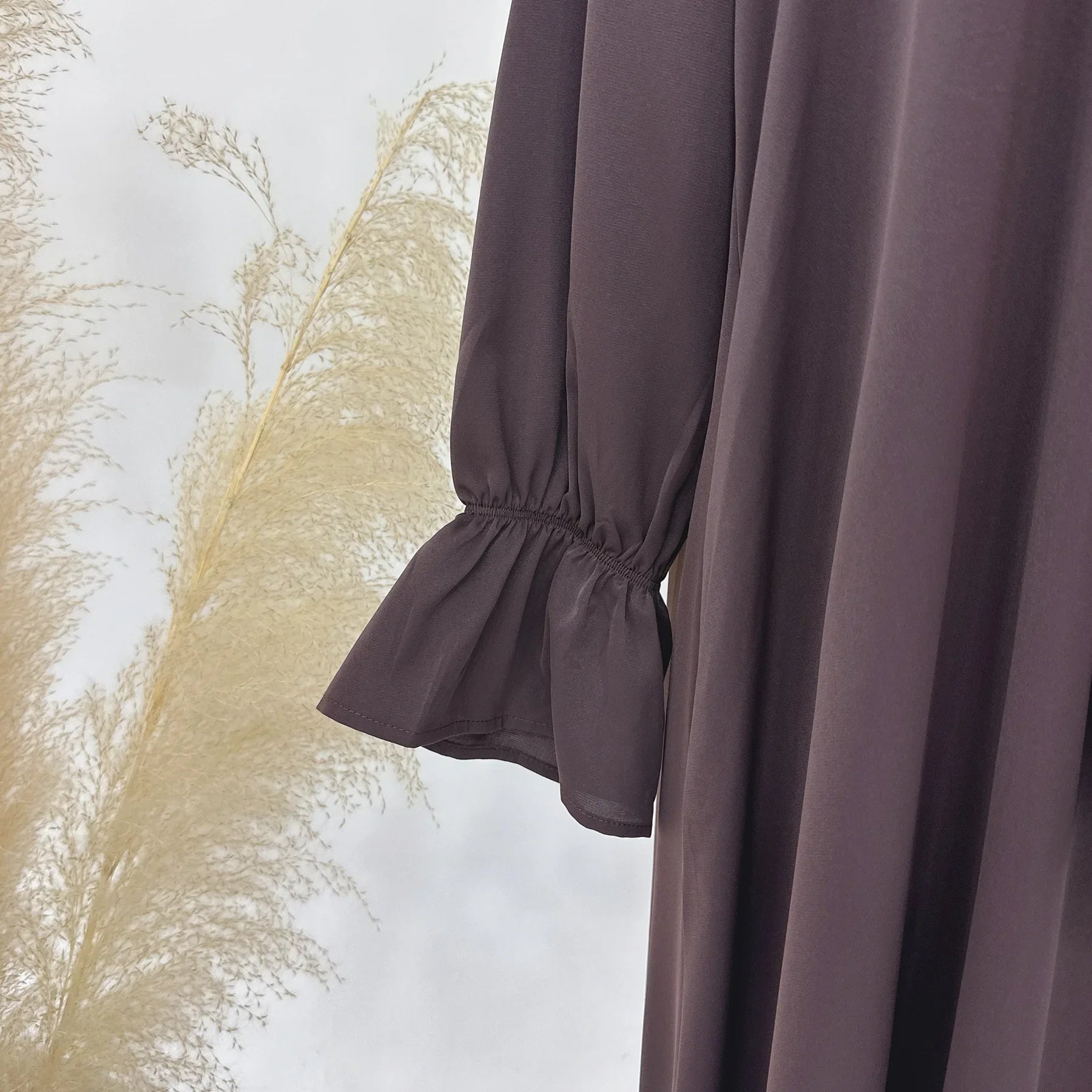 Eid Abaya with Integrated Hijab Scarf Zipper Front Islamic Jilbab One Piece Muslim Women Dress Prayer Clothes Dubai Ramadan