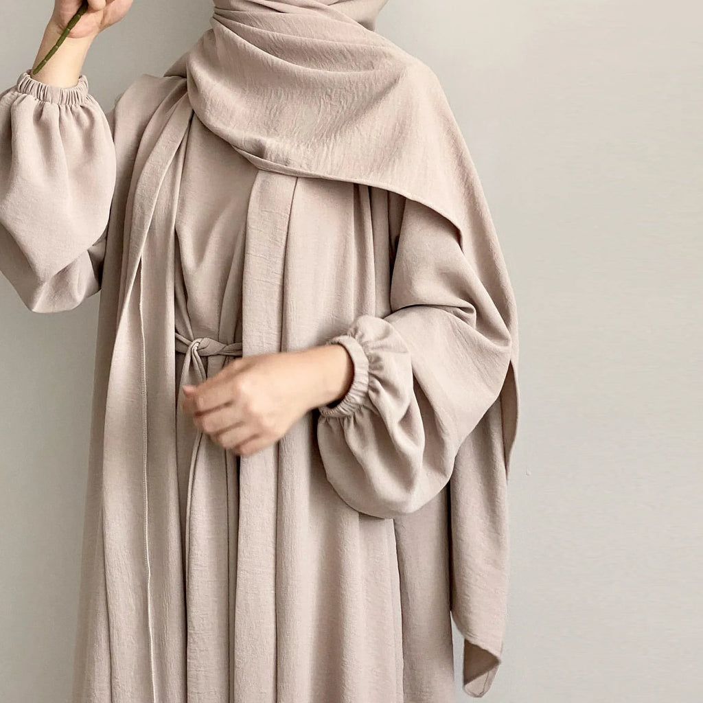 New Muslim Sets for Women Ramadan Prayer Dress Modest Dresses Eid Dubai Abaya Female Islam Clothing Elegant Party Clothes