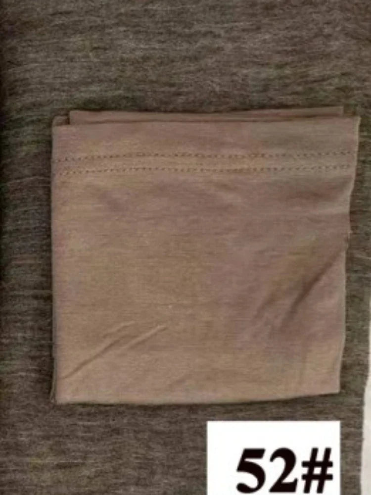 Rayon Cotton Hijab with Inner Cap Set Premium Wrinkle Scarf Headscarf Shawl Dirty Dyed Vintage Soft Muslim Turban Hijabs Women