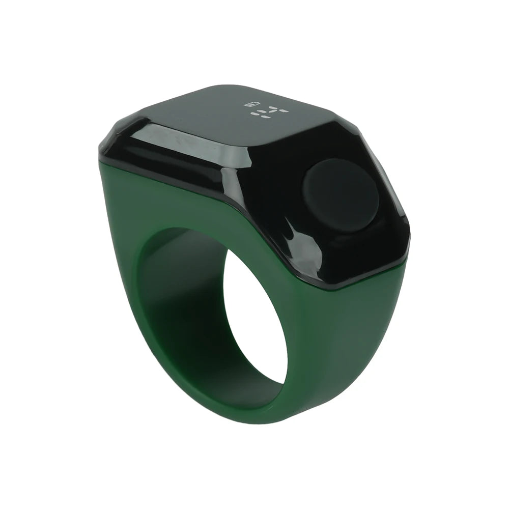 Smart Ring Counter Bluetooth APP Control OLED Display Silent Touch Type-C Rechargeable Muslims Zikr Ring Prayer Finger Counter