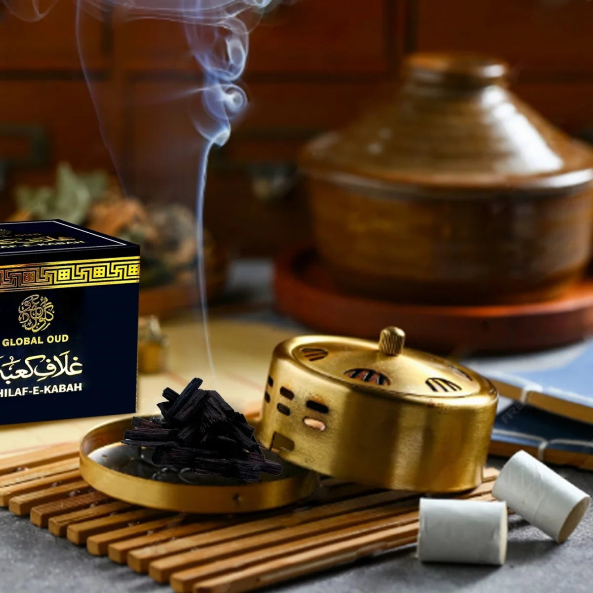 Incense - Traditional Arabian Fragrance For Ceramic / Portable Burners Artisan Incense Aromatherapy Sandalwood Scent Gift