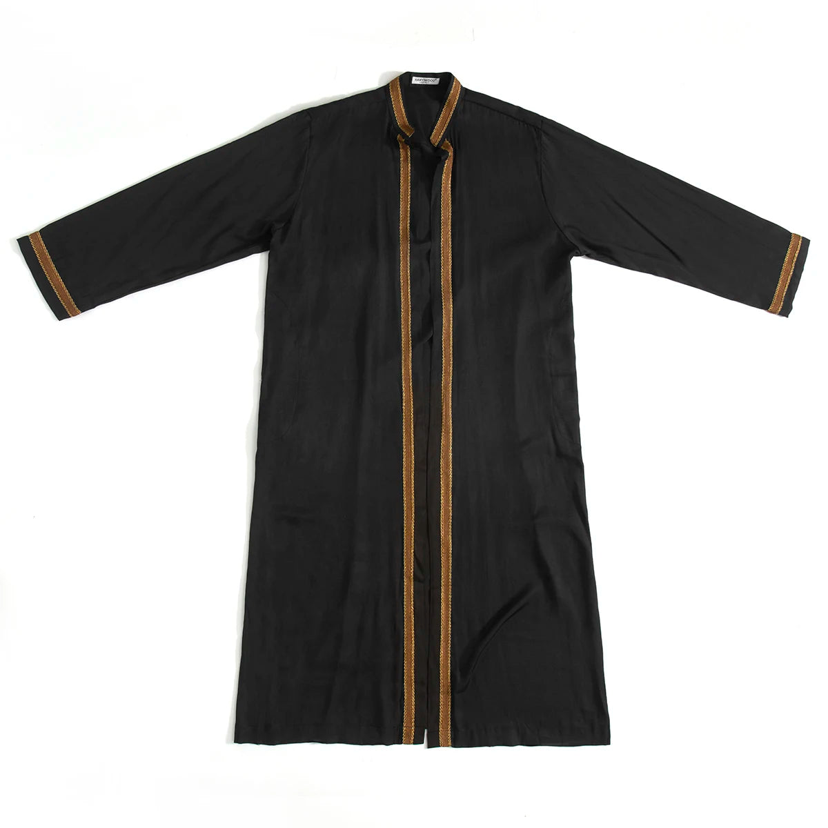 Ramadan Eid Muslim Man Long Sleeve Dress Embroidery Jubba Thobe Arabic Islamic Mens Cardigan Kimono Morocco Robe Turkey Caftan