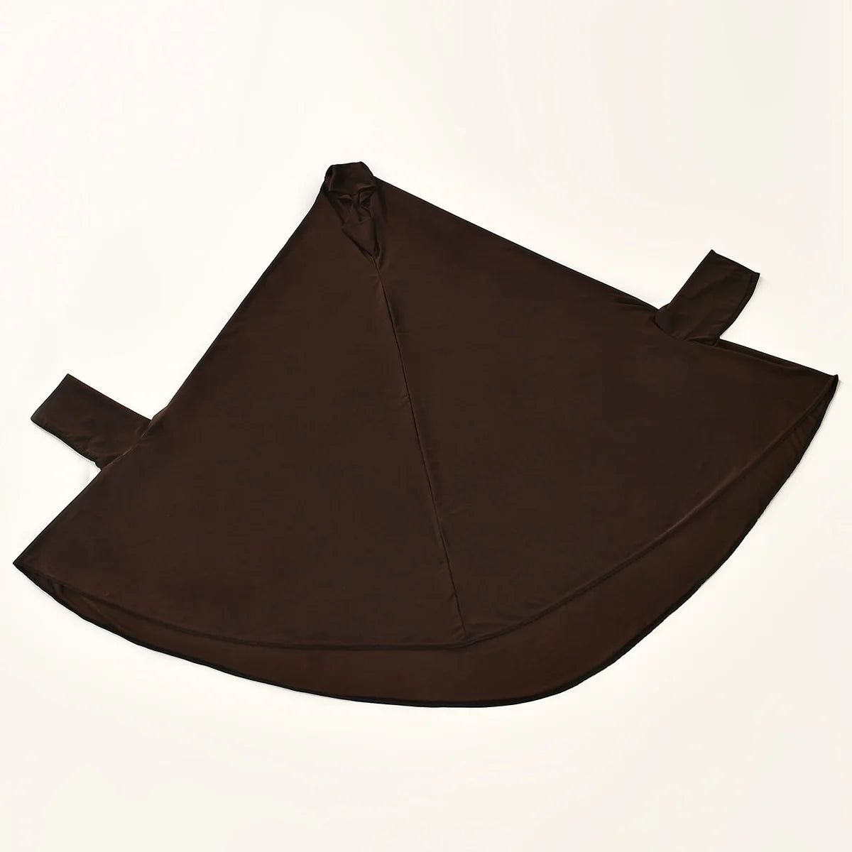 Muslim Abayas with Sleeve Women Hijab Long Shawl Full Cover Solid Color Prayer Clothing Premium Cotton Hemp Plain Hijabs