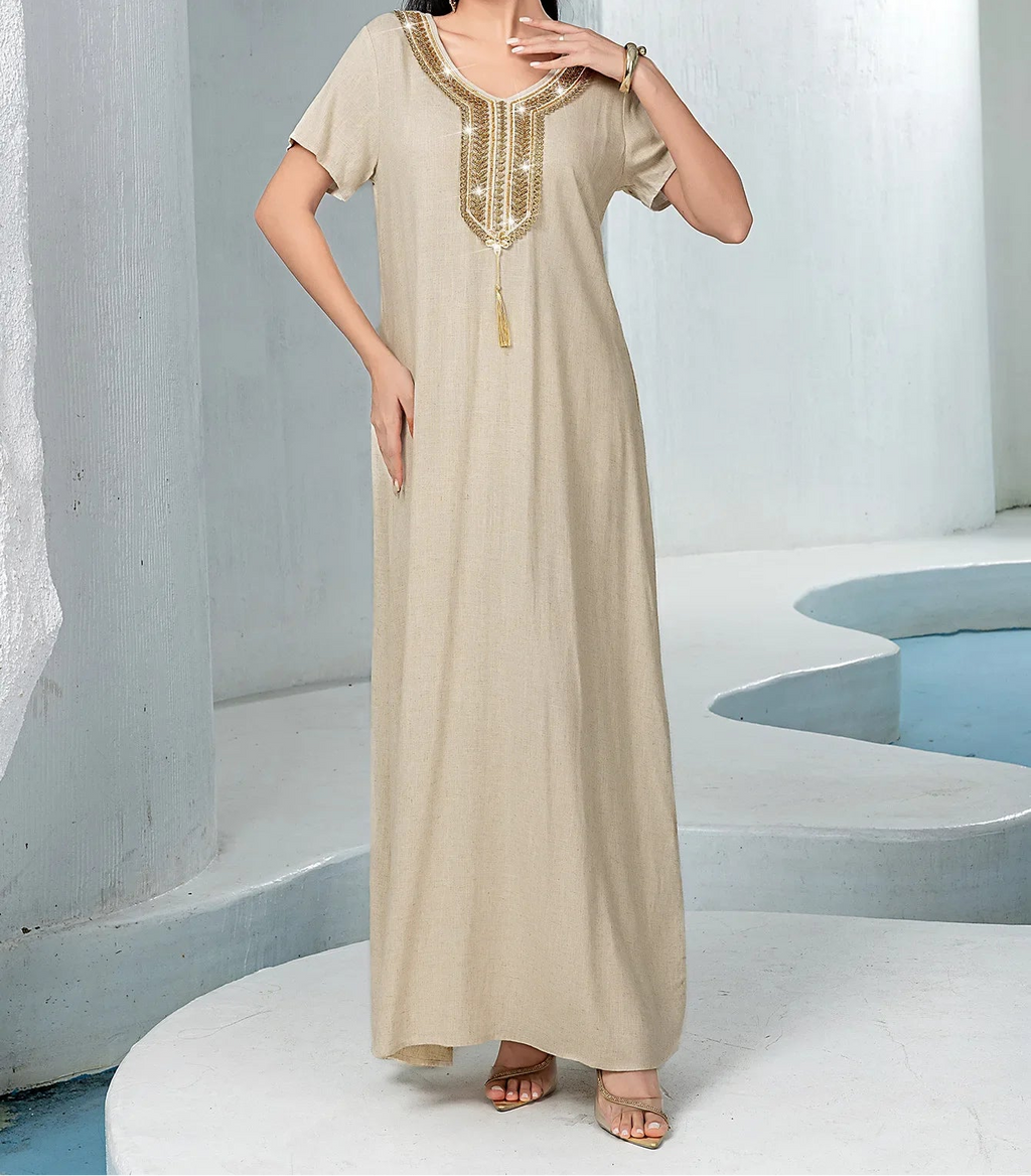 Eid Dress for Women Abaya 2 Piece Set Diamond Party Long Dresses Muslim Caftan Robe Jalabiya Ramadan Kaftan 2026 Vestidos Largos