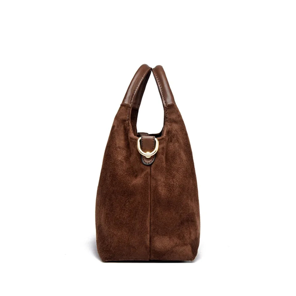 Genuine Brand Faux Suede Handbags Soft High Quality Women Bag Small Casual Female Messenger Shoulder Bag Ladies Crossbody Bag