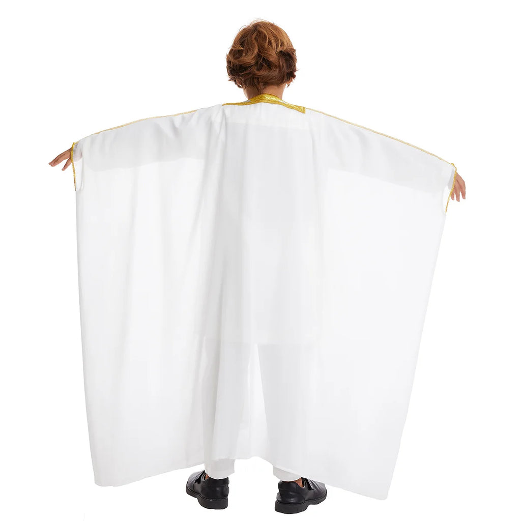 Eid Muslim Boys Jubba Thobe Children Open Abaya Prayer Kaftan Ramadan Morocco Jubba Modest Islamic Dubai Saudi Abayas Thobe