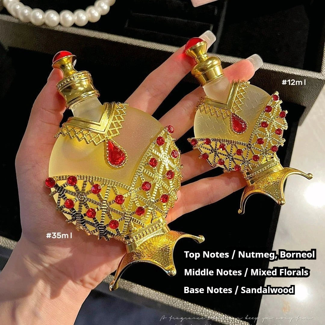 Arabic Pheromone Perfume Oriental Gold Concentrated Perfume Refreshing Fragrance Perfume Essential Oil Long-Lasting Fragrance