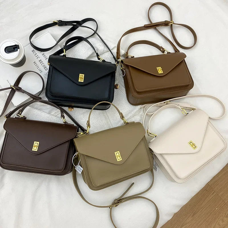Fashion Women messenger bags design PU leather ladies Handbag female Shoulder Crossbody bags female big totes Elegant briefcase