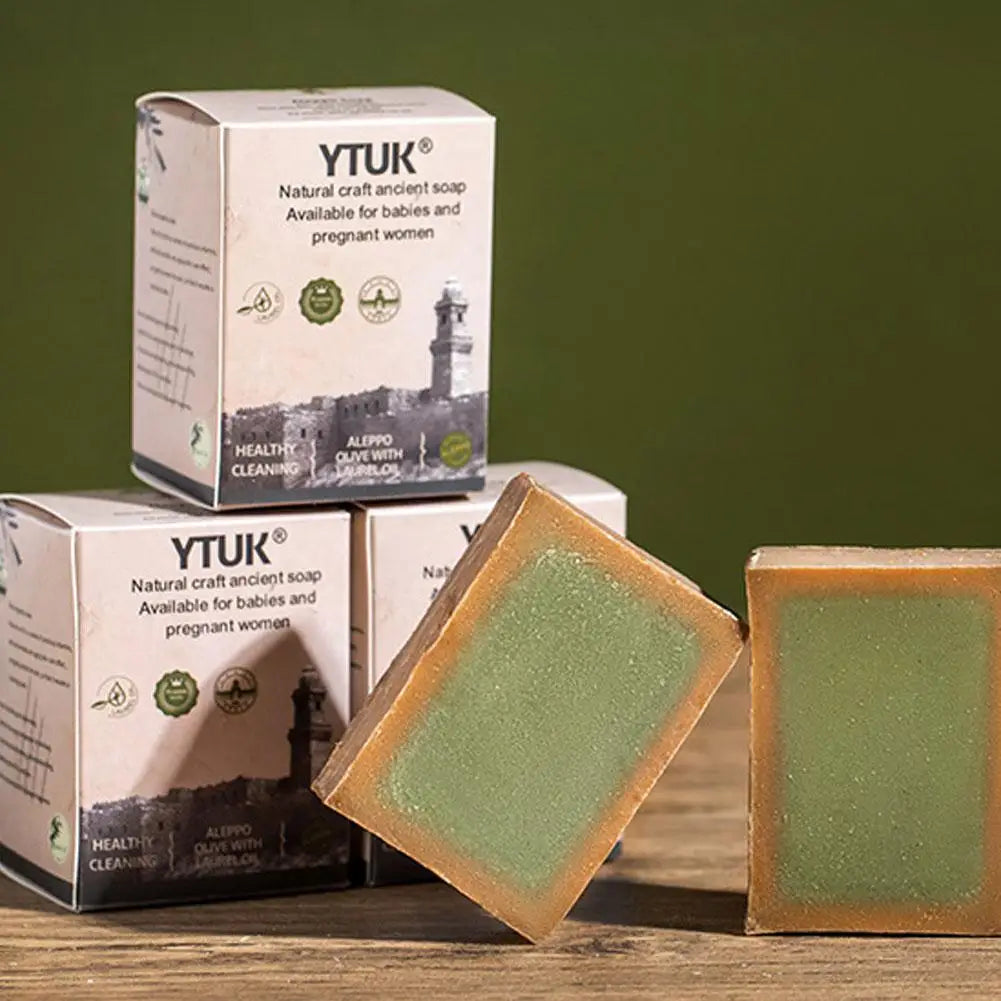 Pure Organic Olive Oil Soap Natural Handmade Soap With Laurel Oil Cleansing, Moisturizing, Nourishing Skin,Refreshing Body Care